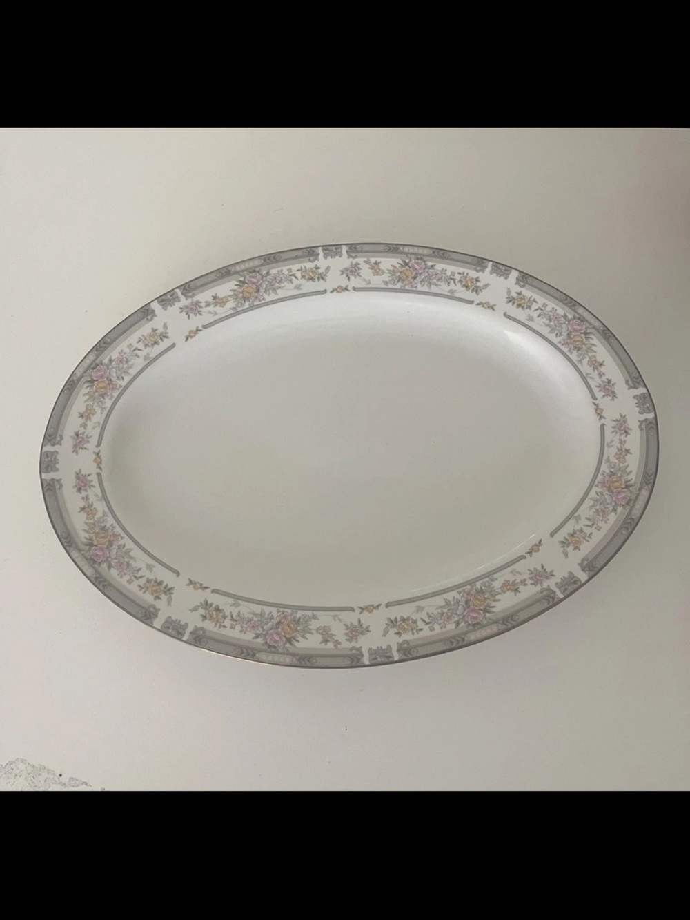 Vintage Farberware China 1992 Southampton 14” Oval Serving Platter